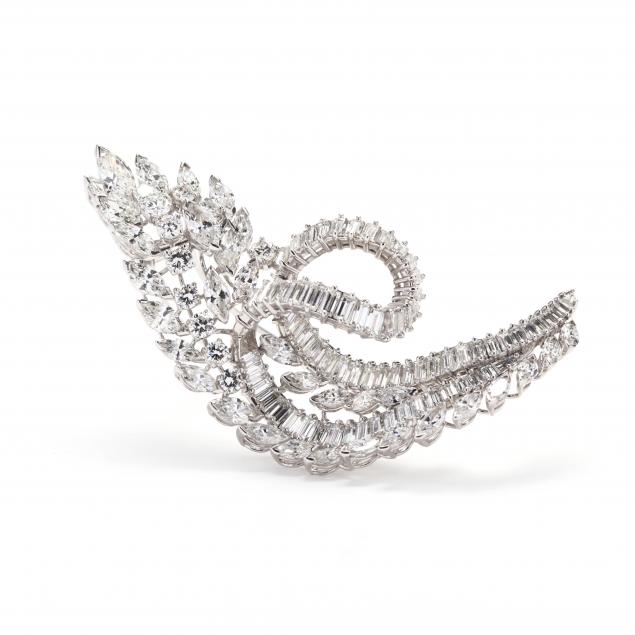 vintage-platinum-and-diamond-brooch