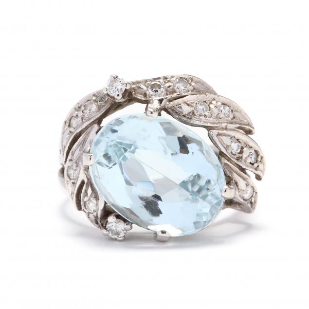 14kt-white-gold-blue-topaz-and-diamond-ring