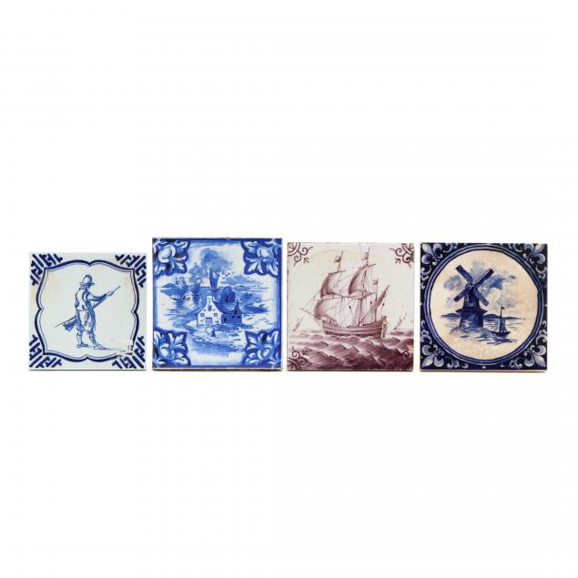 four-delft-tiles