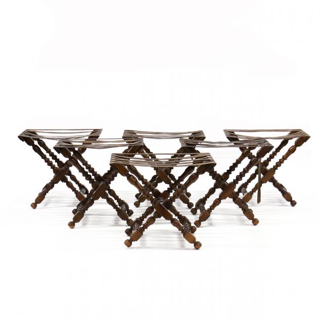 set-of-six-vintage-walnut-and-leather-luggage-racks