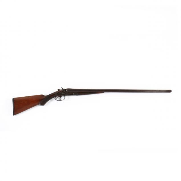 n-r-davis-sons-double-barrel-12-gauge-hammer-shotgun