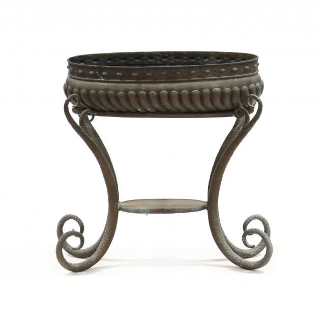 copper-jardiniere-on-stand