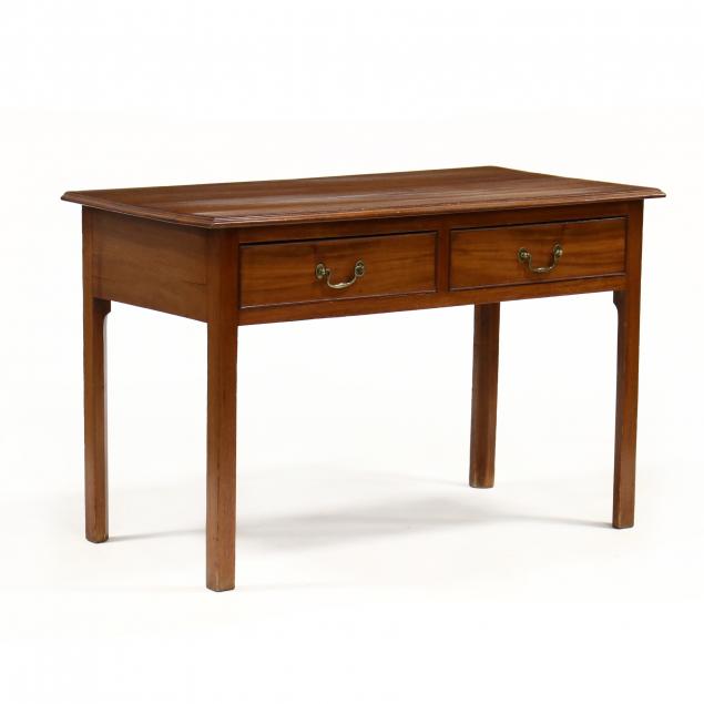 antique-english-two-drawer-writing-table