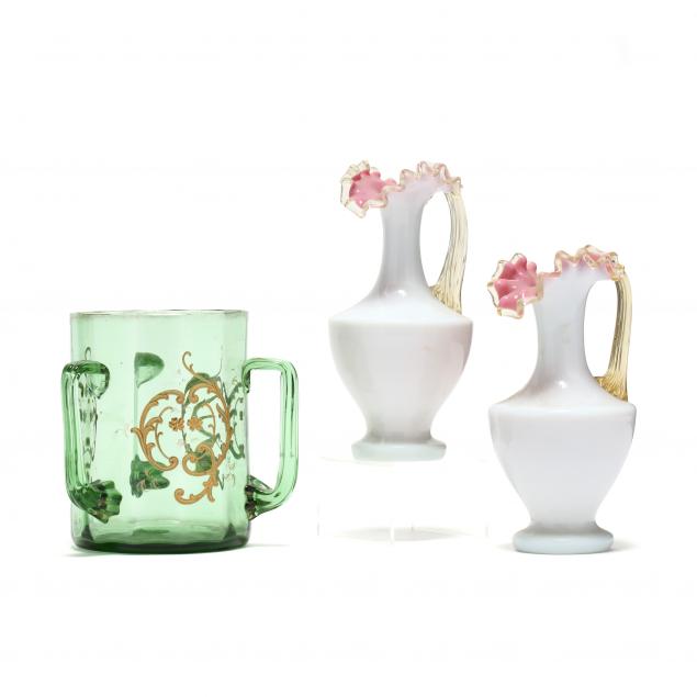 three-pieces-of-antique-art-glass