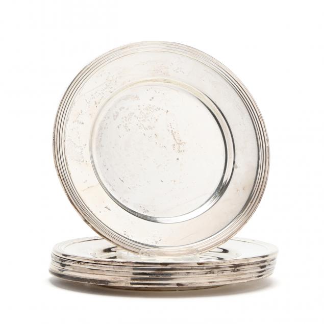 set-of-six-sterling-silver-bread-plates