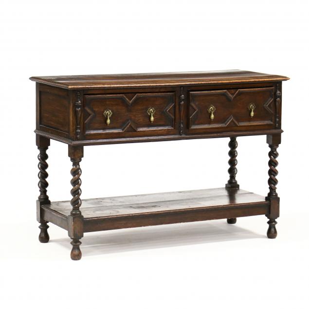 william-and-mary-style-oak-server