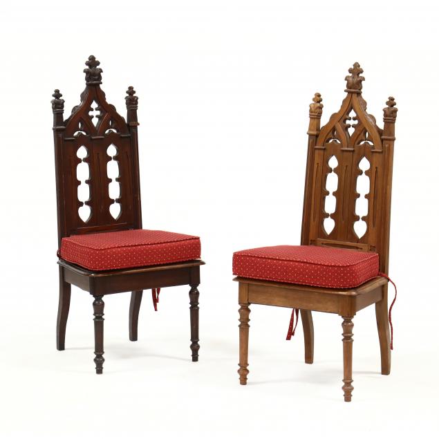 pair-of-gothic-revival-hall-chairs