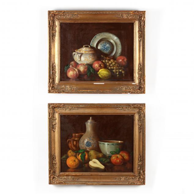 two-continental-school-still-life-paintings