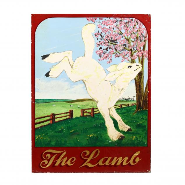 the-lamb-double-sided-metal-pub-sign