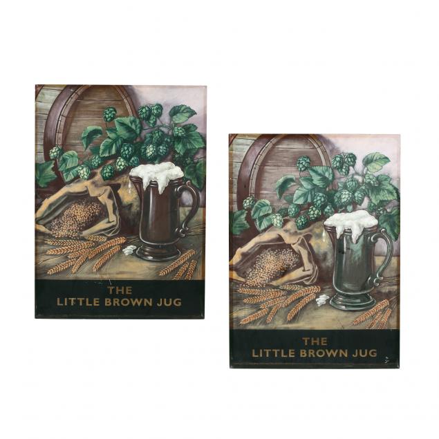 the-little-brown-jug-double-sided-pub-sign