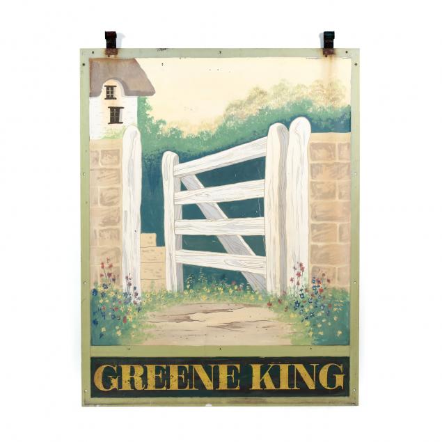 greene-king-double-sided-pub-sign