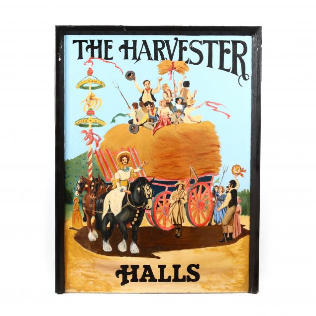 the-harvester-halls-double-sided-pub-sign
