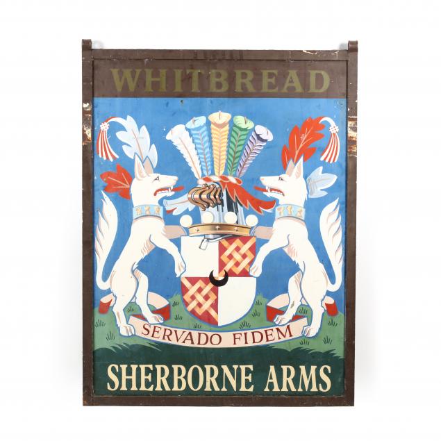 whitbread-sherbourne-arms-double-sided-pub-sign