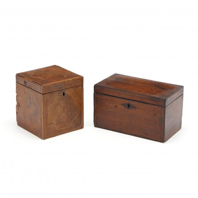 two-antique-inlaid-mahogany-tea-caddies