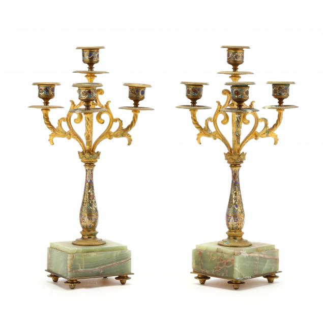 pair-of-french-champleve-candelabra