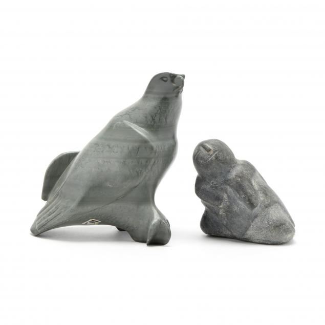 two-inuit-stone-carvings