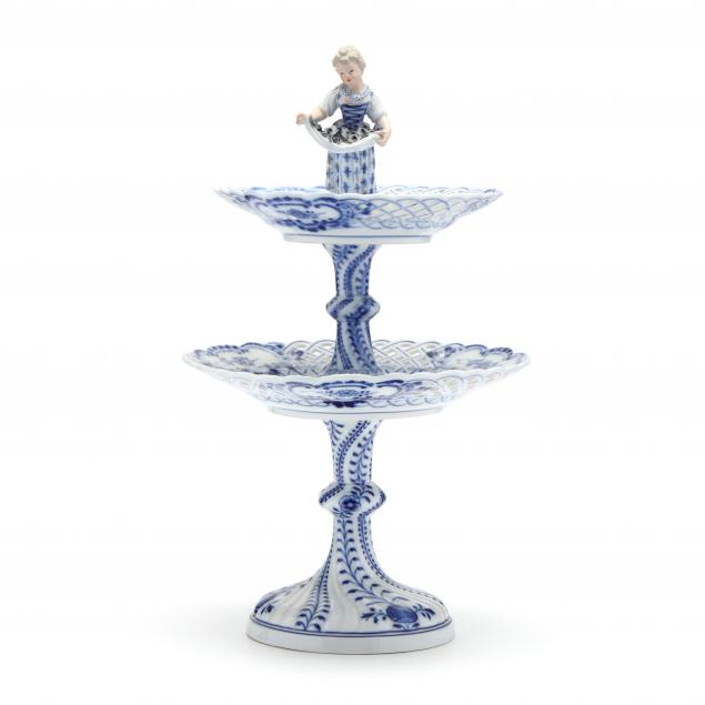 meissen-blue-onion-tiered-compote