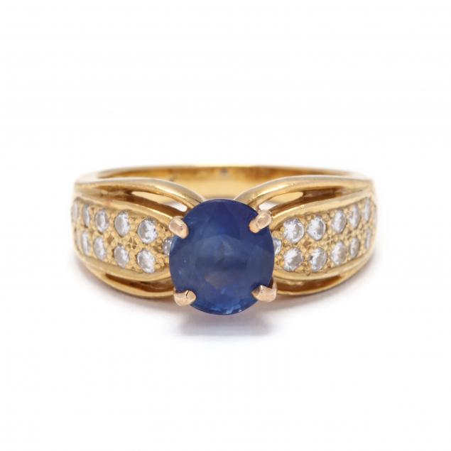 18kt-gold-sapphire-and-diamond-ring