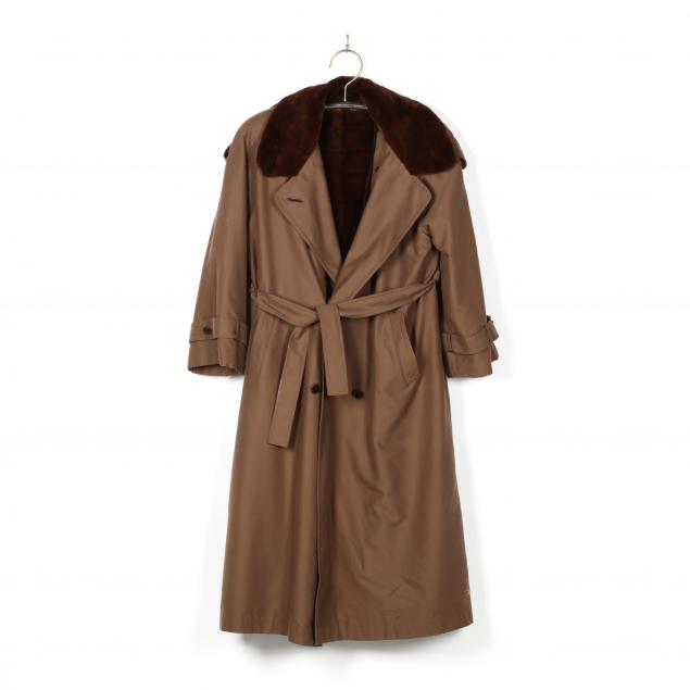 sheared-mink-lined-rain-coat