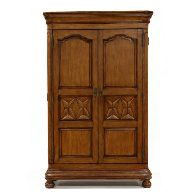 french-provincial-style-carved-armoire