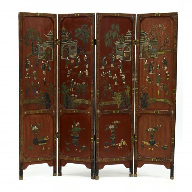 decorative-chinese-four-panel-floor-screen