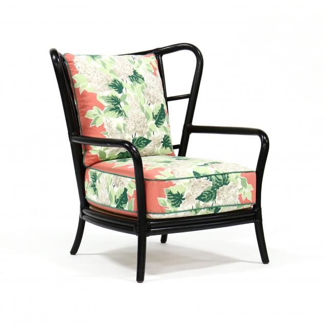 mcguire-designer-upholstered-rattan-chair