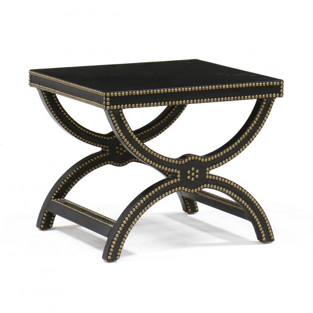 baker-leather-upholstered-side-table