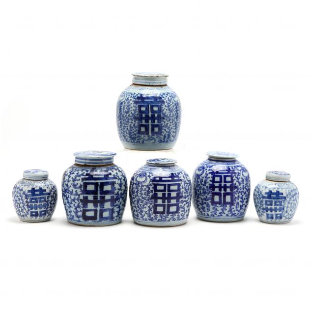 a-group-of-chinese-blue-and-white-ginger-jars