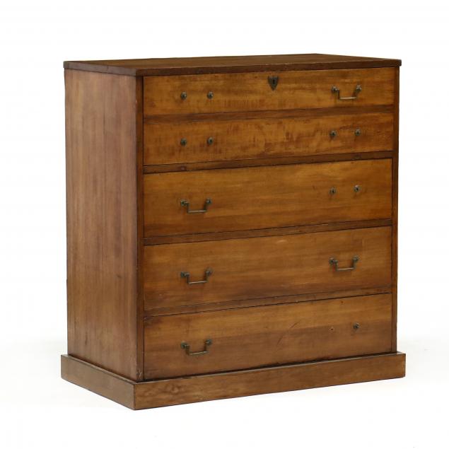 mid-century-campaign-style-chest-of-drawers