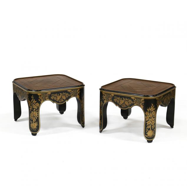 baker-pair-of-chinoiserie-low-tables