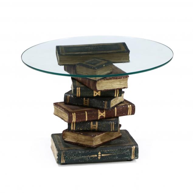 decorative-faux-book-side-table