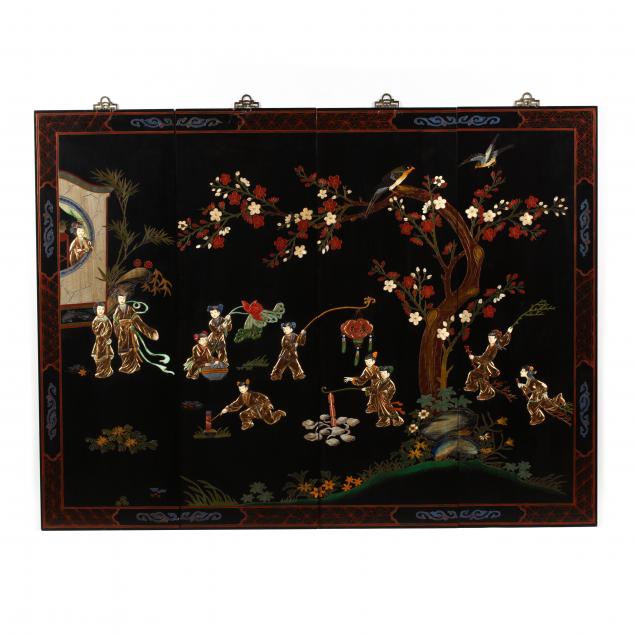 decorative-chinese-four-panel-wall-hanging