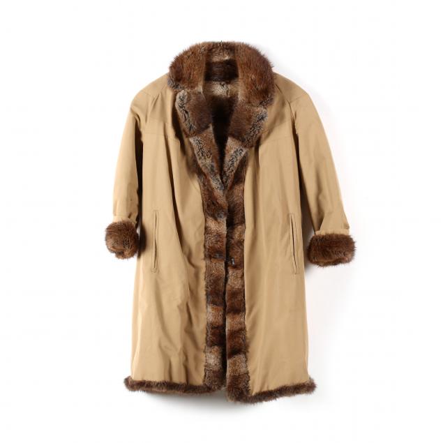 Three Ladies Vintage Fur Lined Coats (Lot 312 - The April Estate ...