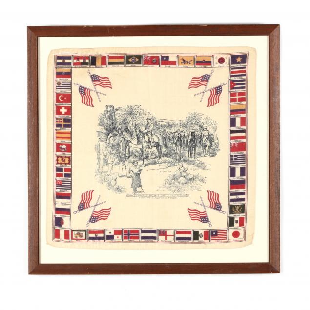 silk-bandana-commemorating-the-mexican-border-war-of-1916