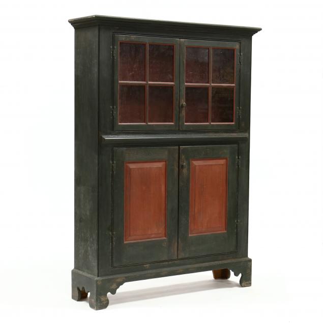 american-federal-style-painted-flat-wall-cupboard