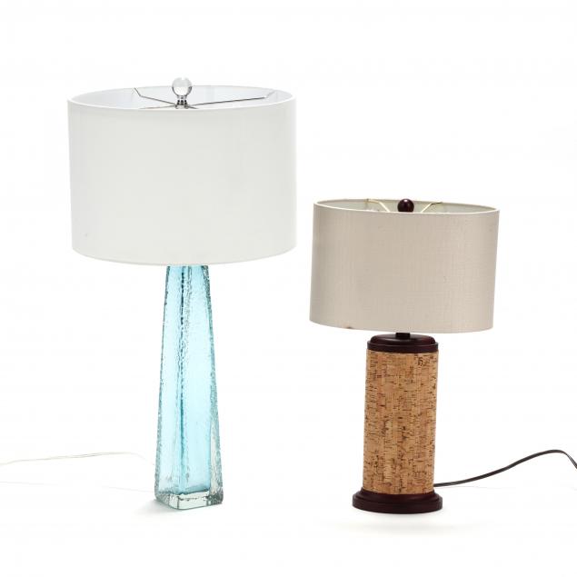 two-modern-table-lamps