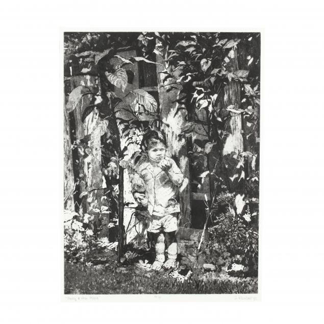 framed-aquatint-titled-i-abey-his-apple-i