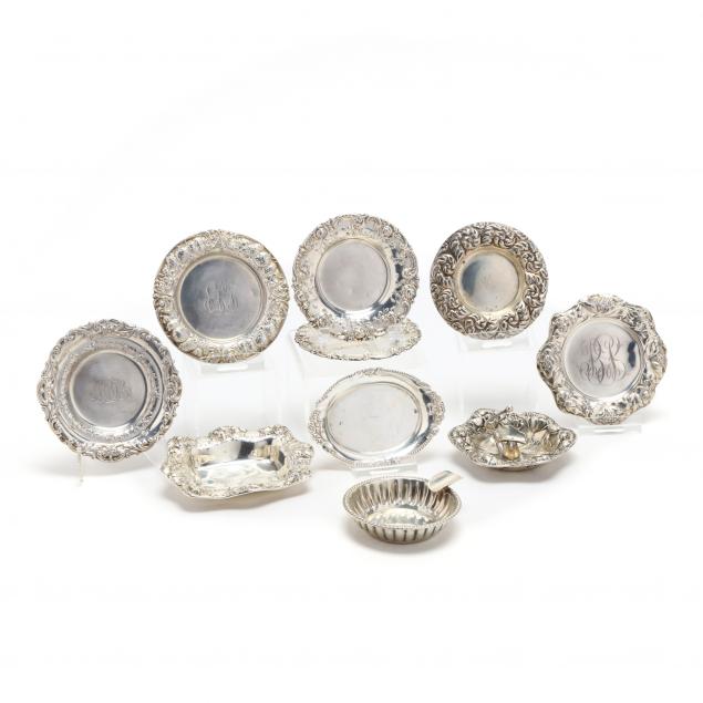10-sterling-silver-ashtrays-butter-pats