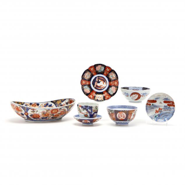 a-group-of-japanese-imari-porcelain