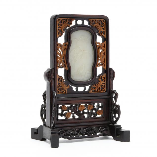 a-chinese-carved-hardwood-table-screen-with-hardstone-carving
