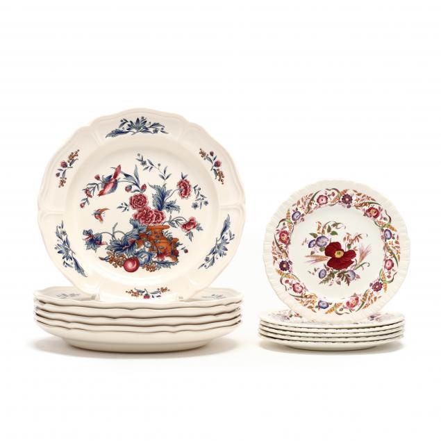 two-sets-of-wedgwood-plates