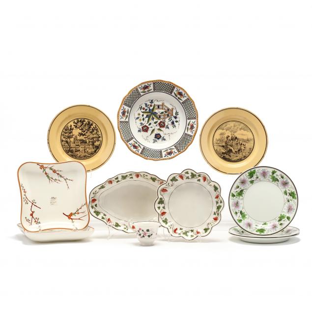 eleven-pieces-of-antique-porcelain