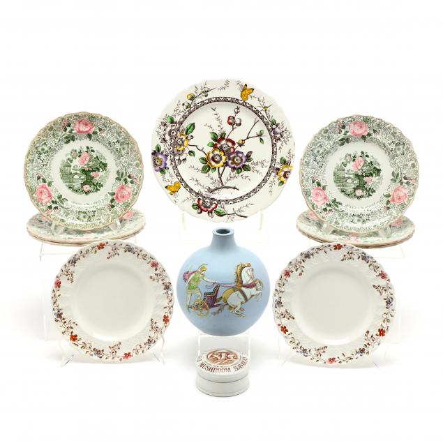 eleven-antique-transfer-decorated-porcelains