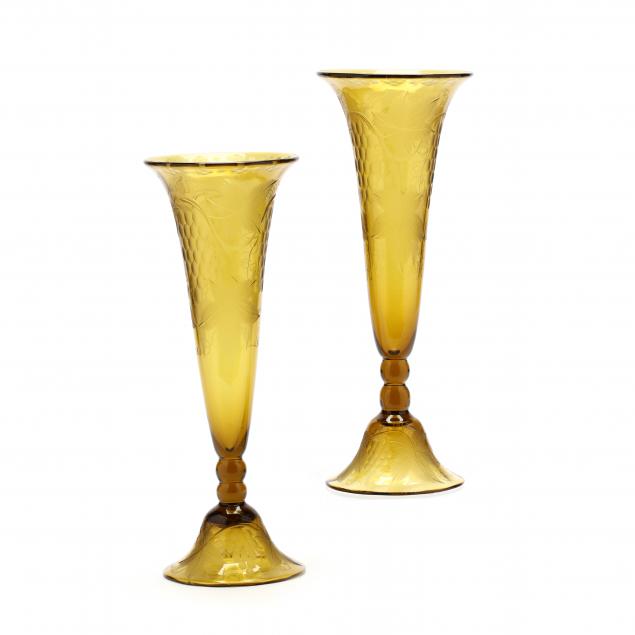 pair-of-vintage-etched-grapevine-vases