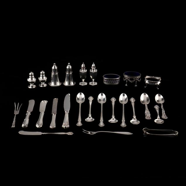 assorted-sterling-silver-flatware-hollowware