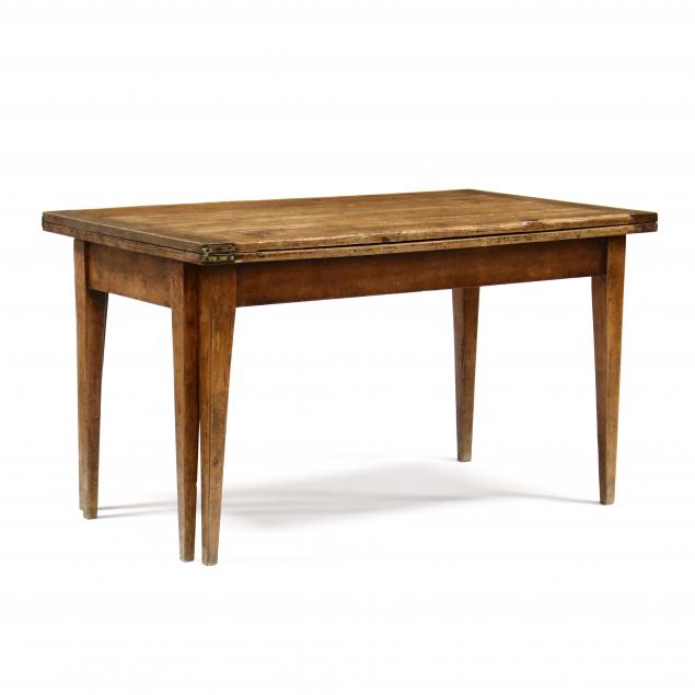 antique-continental-pine-extension-dining-table