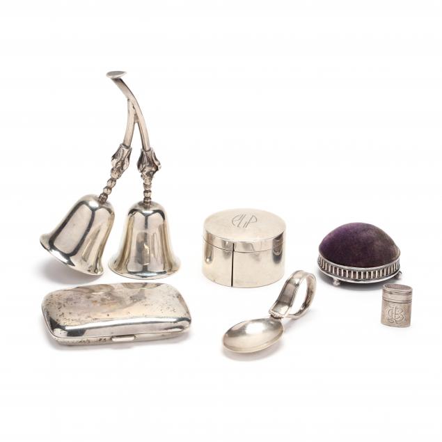 six-assorted-sterling-silver-novelties