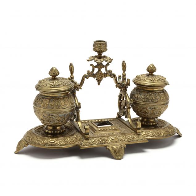 vintage-brass-standish