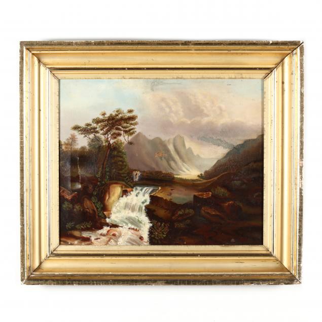 antique-american-school-landscape-painting