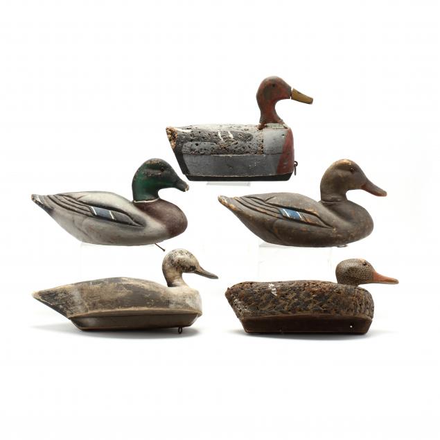 five-vintage-decoys